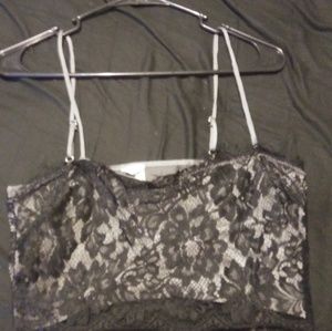 Lace crop top